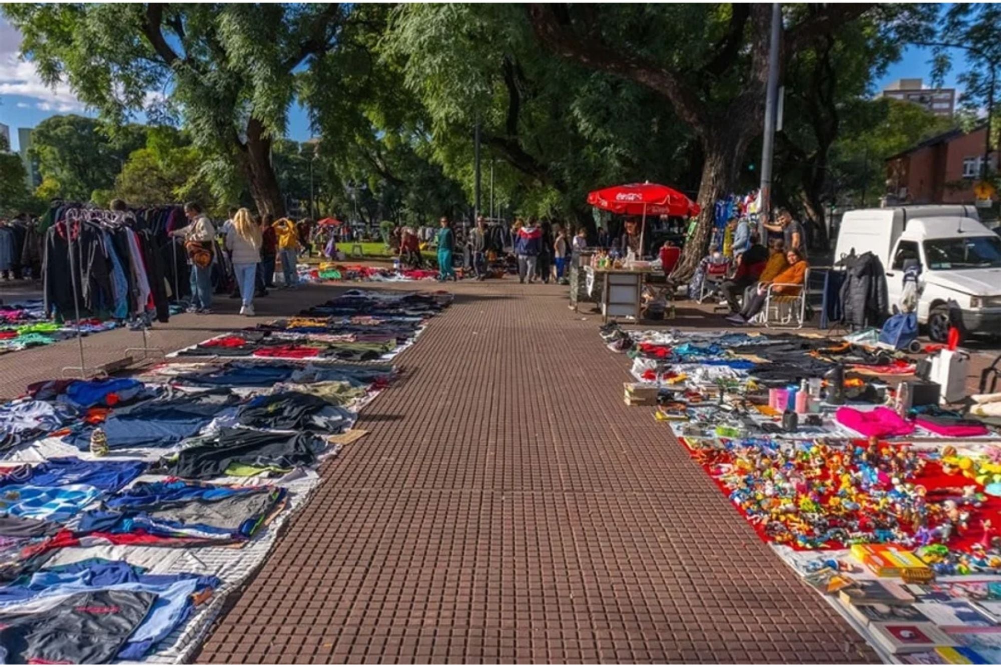 El operativo en Parque de los Andes se suma a otros recientes en CABA.