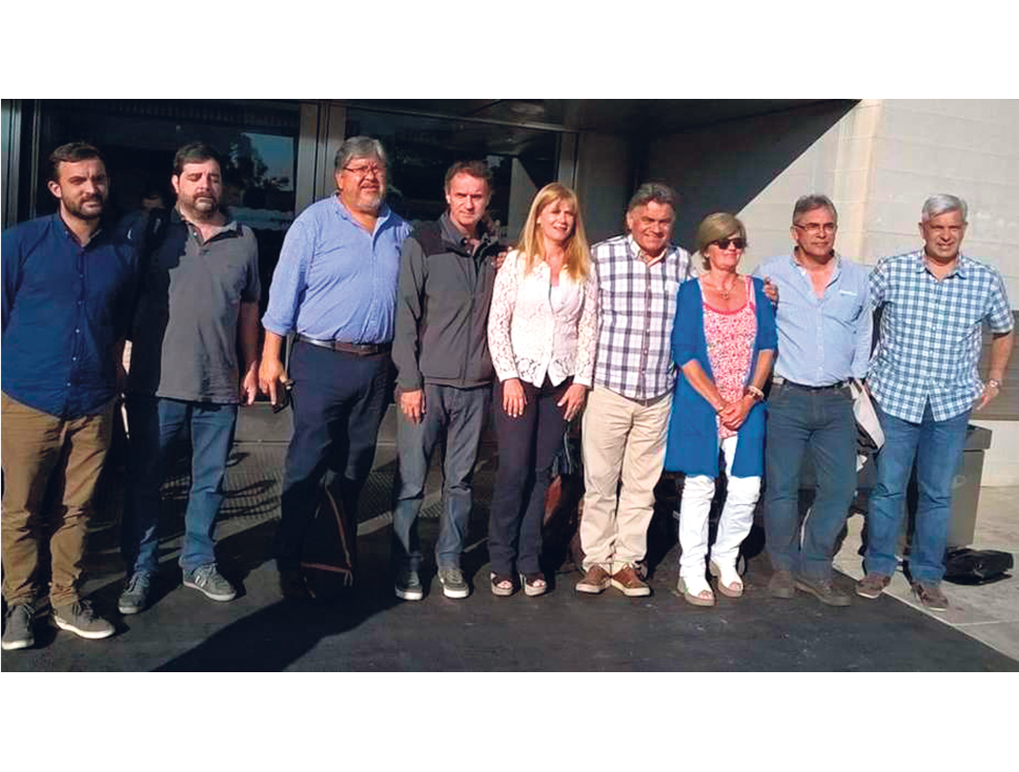 Dirigentes del PJ bonaerense se entrevistaron en el penal de Alto Comedero con Milagro Sala. 