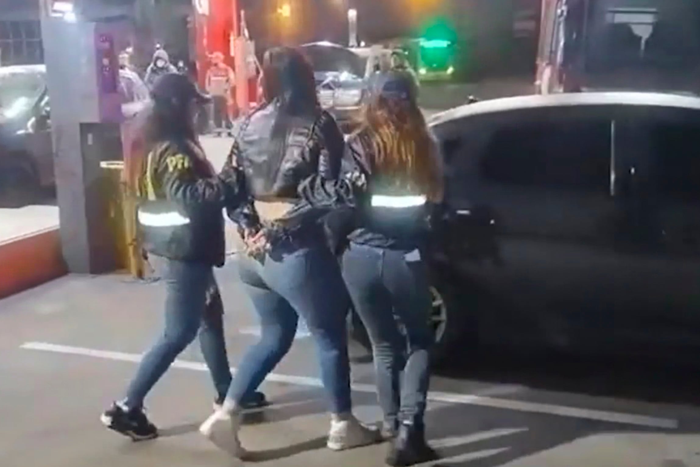 La mujer fue detenida el sábado en Talar de Pacheco, a la salida de un show de Dalila, la Reina de la cumbia santafesina.