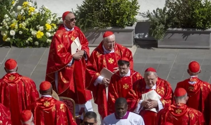 Con una aparente mayoría progresista, 108 de los 133 cardenales fueron elegidos por Bergoglio.