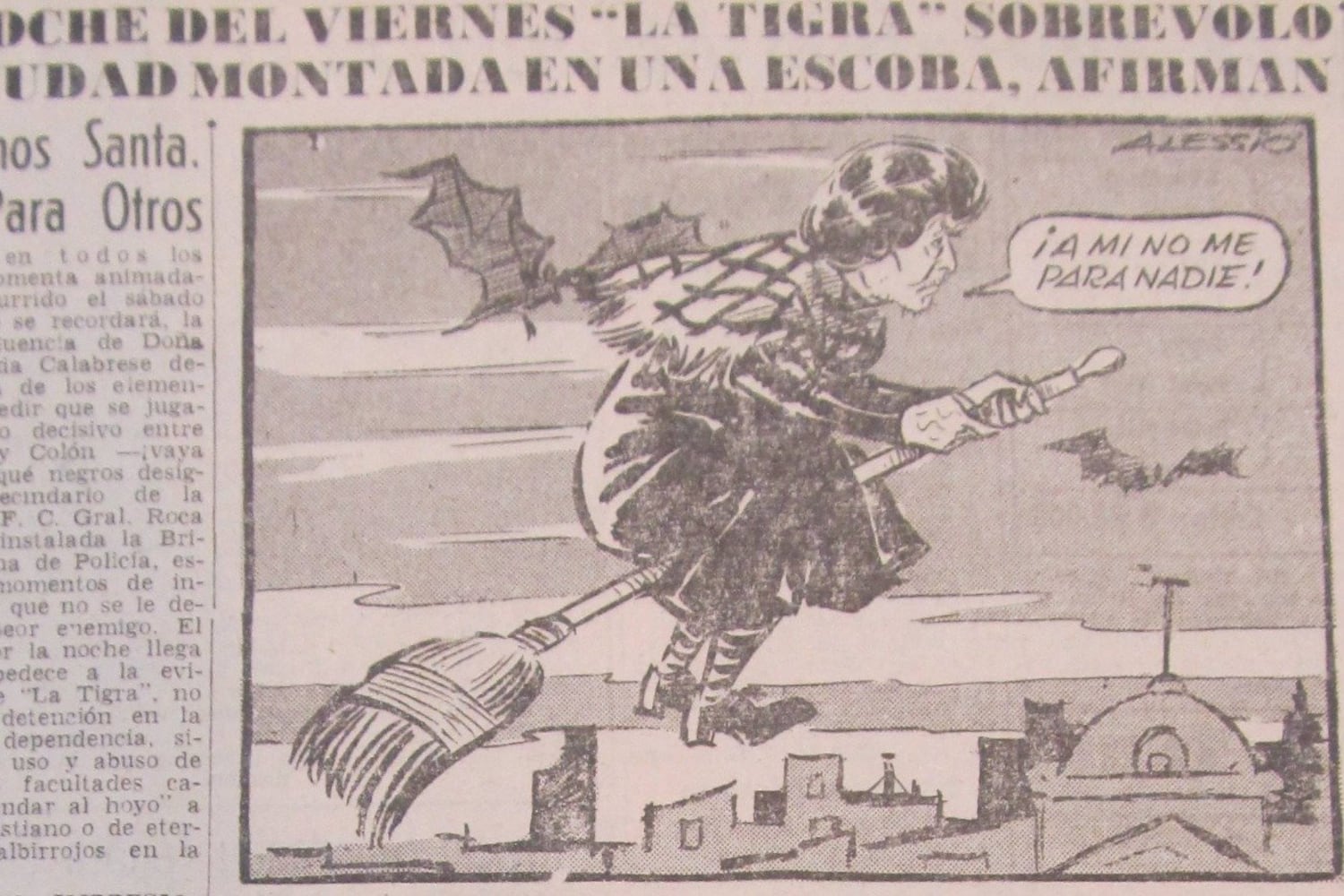 La Tigra es uno de estos "Misterios de La Plata": ¿una brujería suya mandó a Estudiantes a la B en el '53?