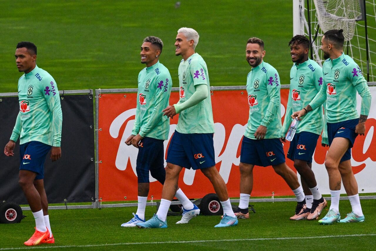 La verdeamarela trabajó en el centro de entrenamientos de la Juventus.
