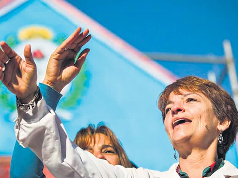 María Laura Torre estuvo también entre los docentes que ayunaron en la Carpa Blanca.