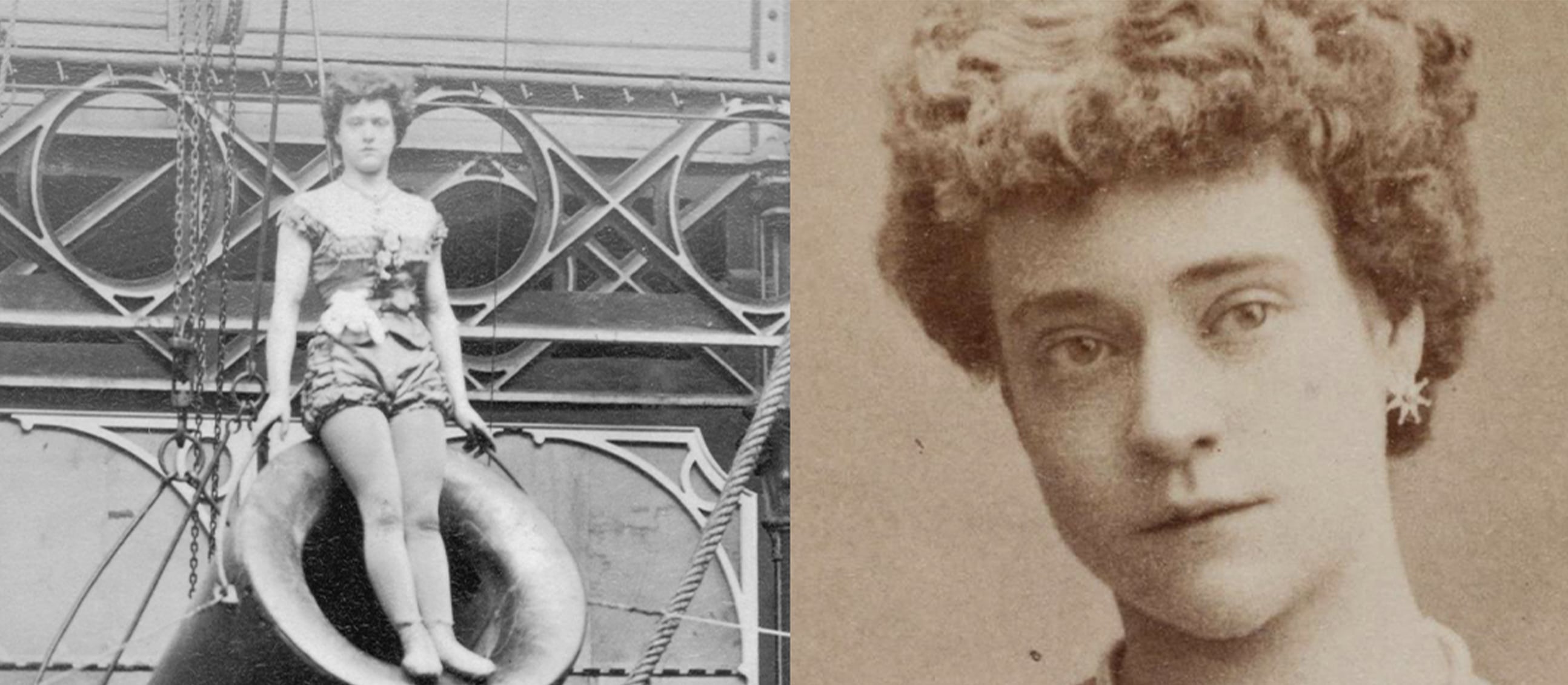 Rossa Matilda Richter, la primer "hombre bala".