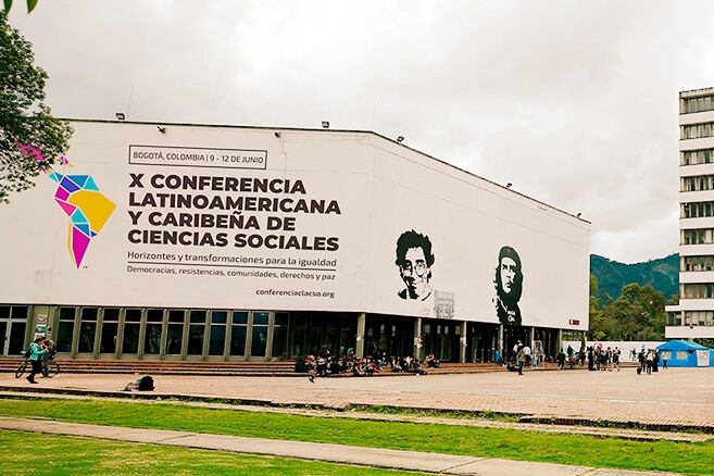 X Conferencia Latinoamericana y Caribeña de Ciencias Sociales de CLACSO, en Bogotá.