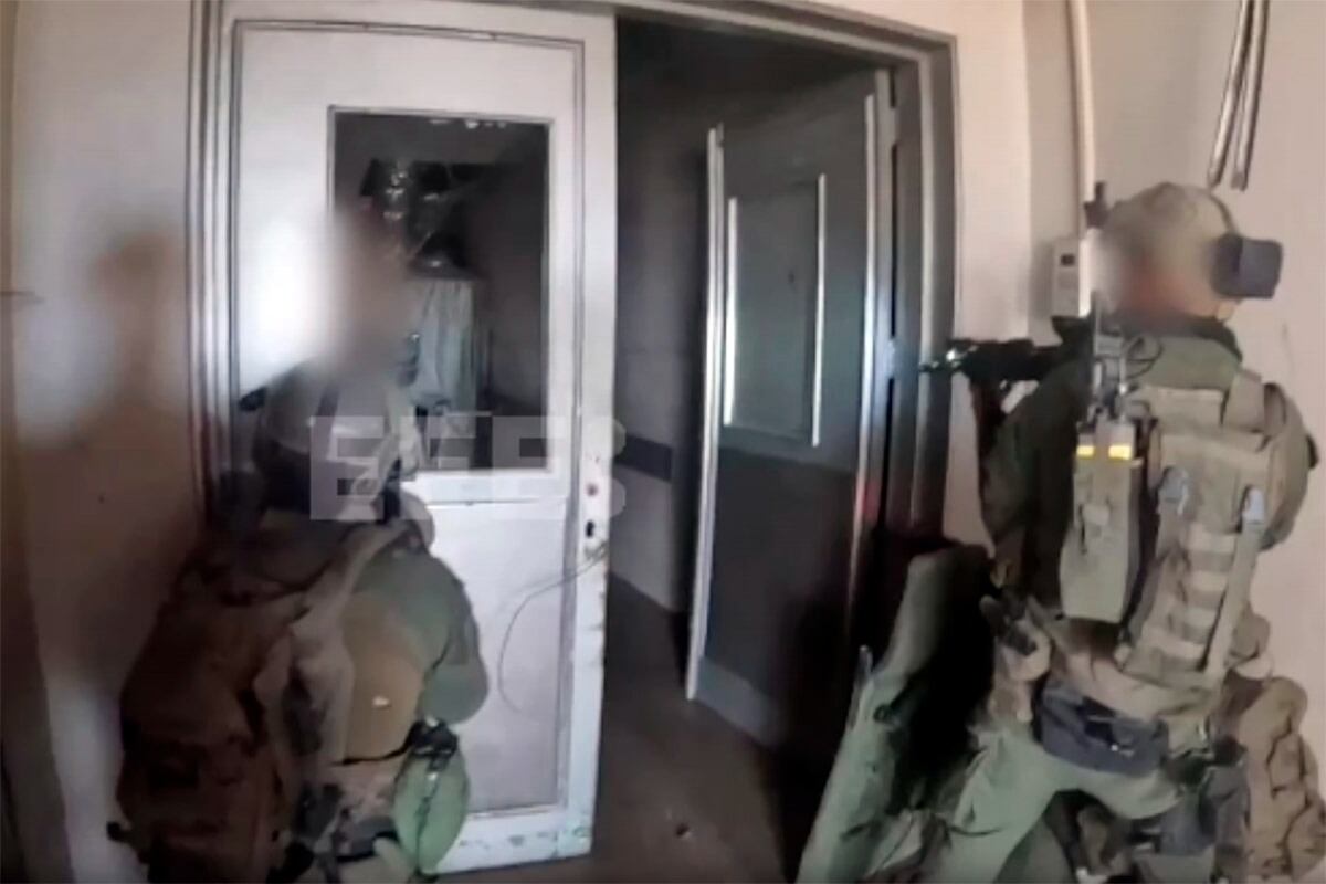 El hospital Al Shifa, escenario de guerra. 