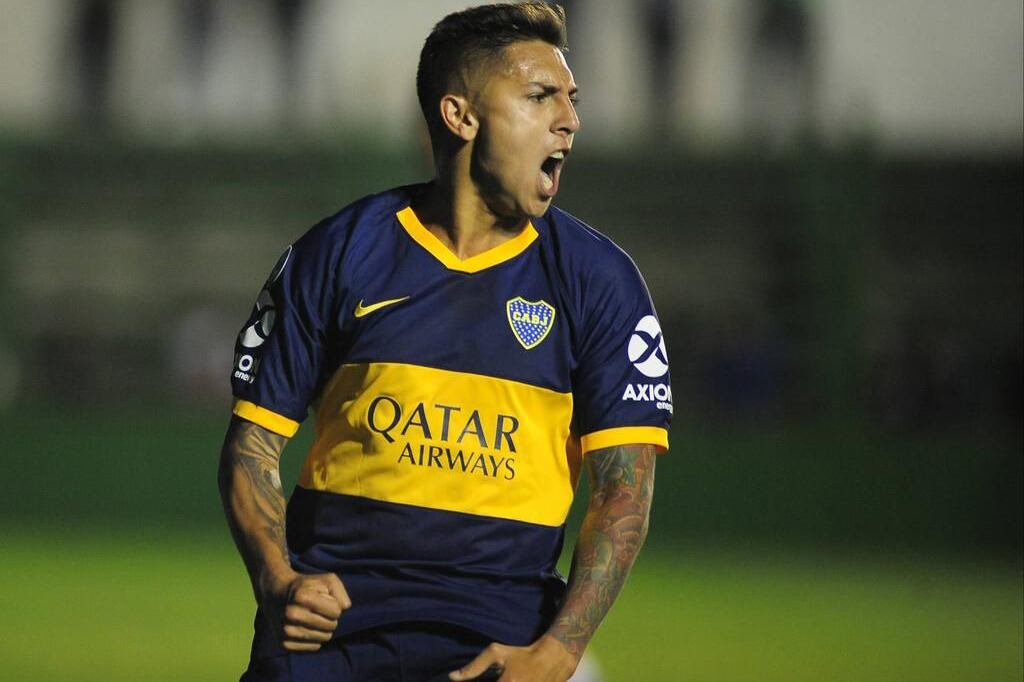 Agustín Almendra, el único caso positivo entre los jugadores de Boca. 