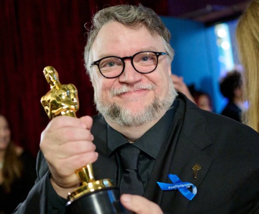 Guillermo del Toro ganó el Oscar a "Mejor Película Animada" por Pinocchio. Imagen: @Refugees