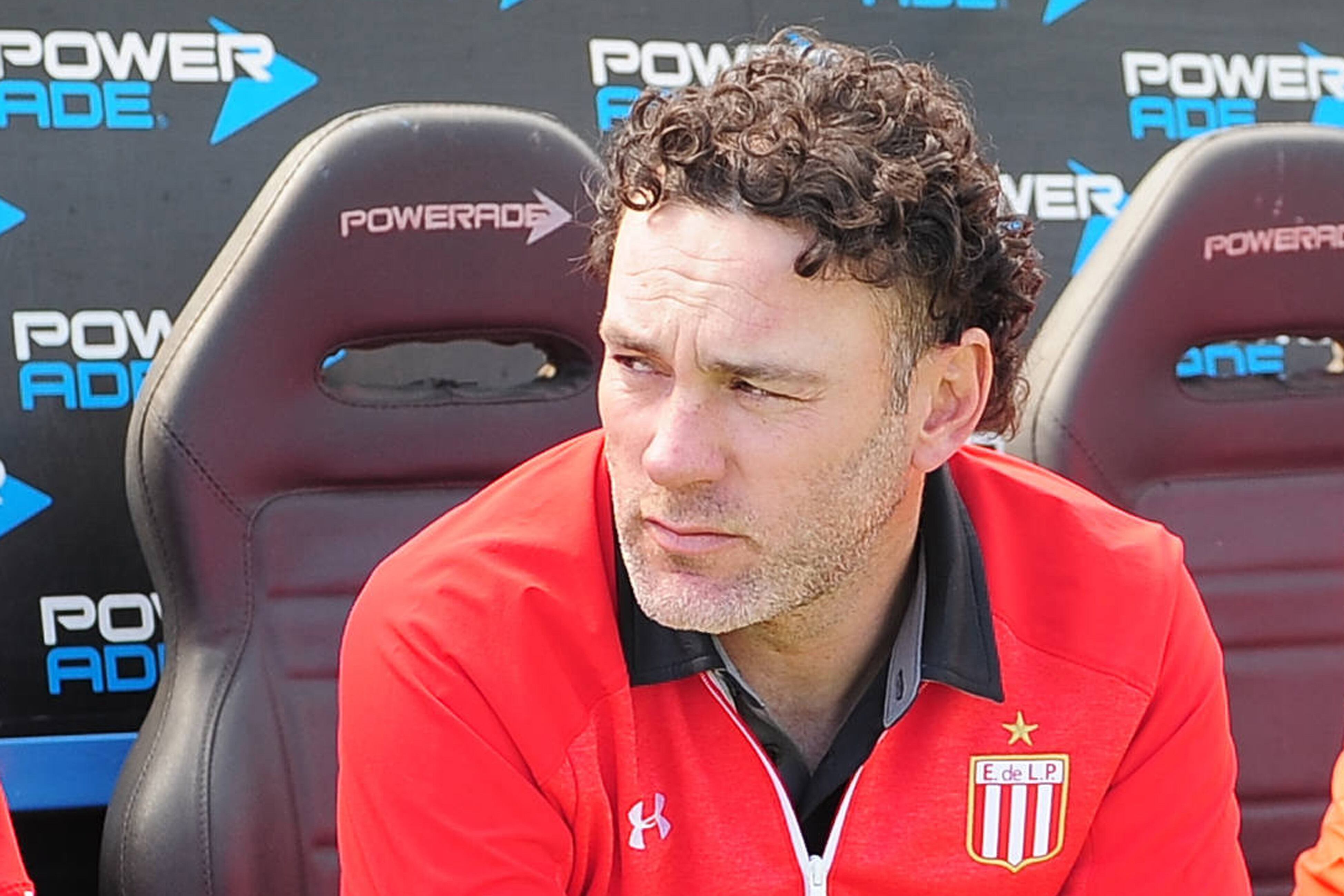 Gabriel Milito, DT de EStudiantes de La Plata.