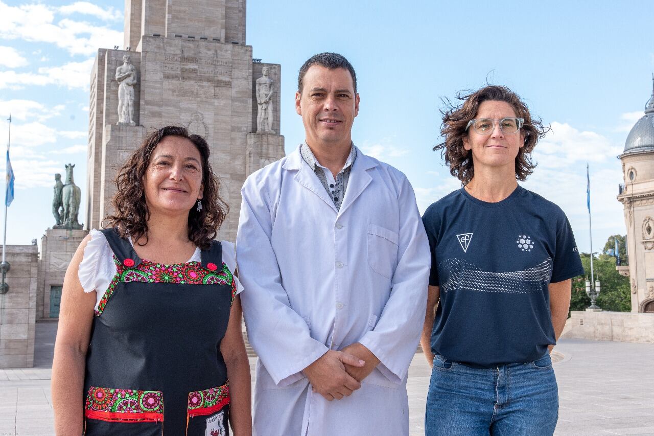 Los candidatos en Rosario del Frente Trabajadores de la Educación.
