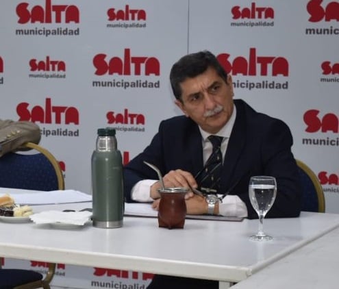 Tonini, cuando era secretario municipal de Servicios Públicos y Ambiente.