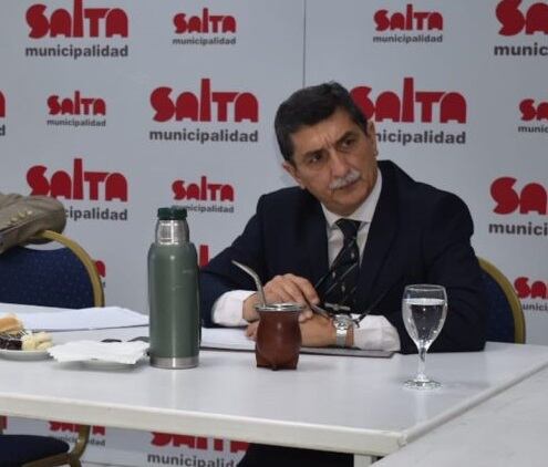 Tonini, cuando era secretario municipal de Servicios Públicos y Ambiente.