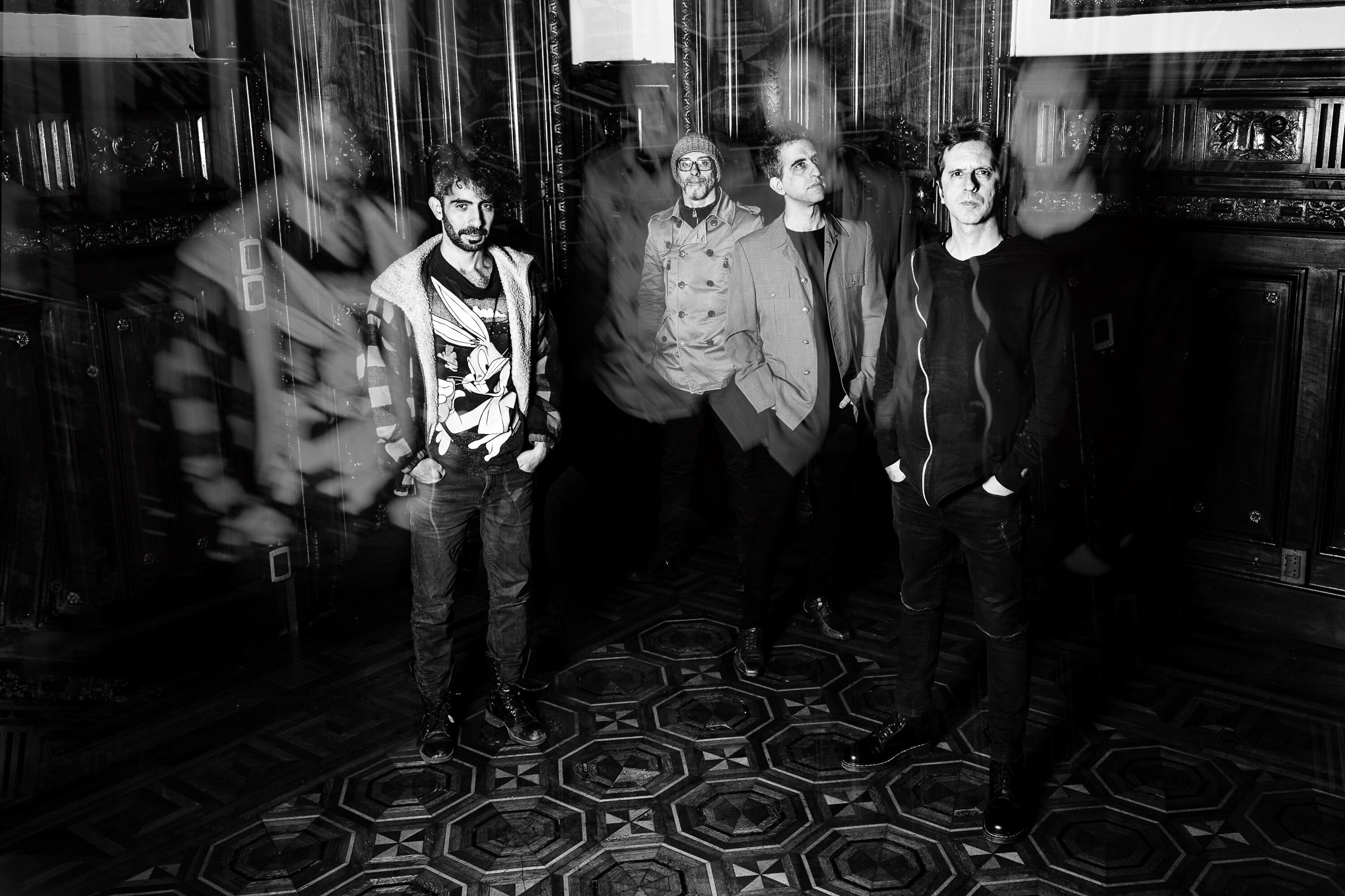 Andrés Tersoni, Roco Collado, Nicolás Daniluk y José Lavallén