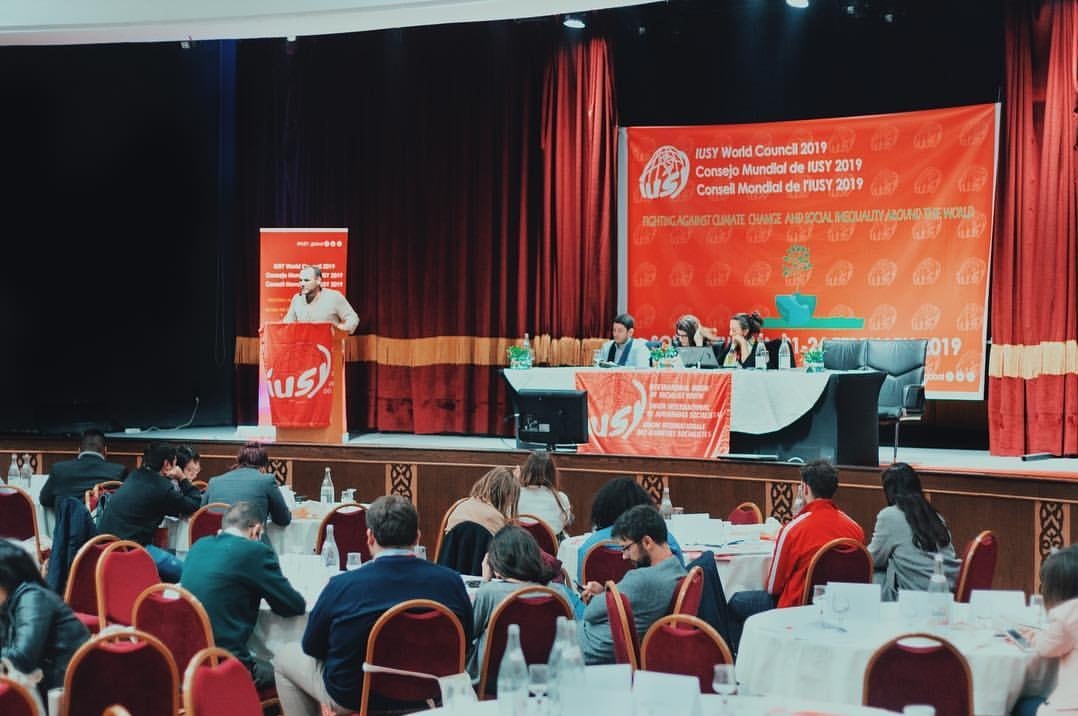 Consejo mundial de la IUSY en Túnez.