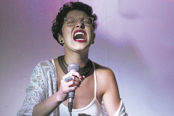 Una de las sorpresas de la primera fecha fue la presentación de la brasileña Paola Kirst.