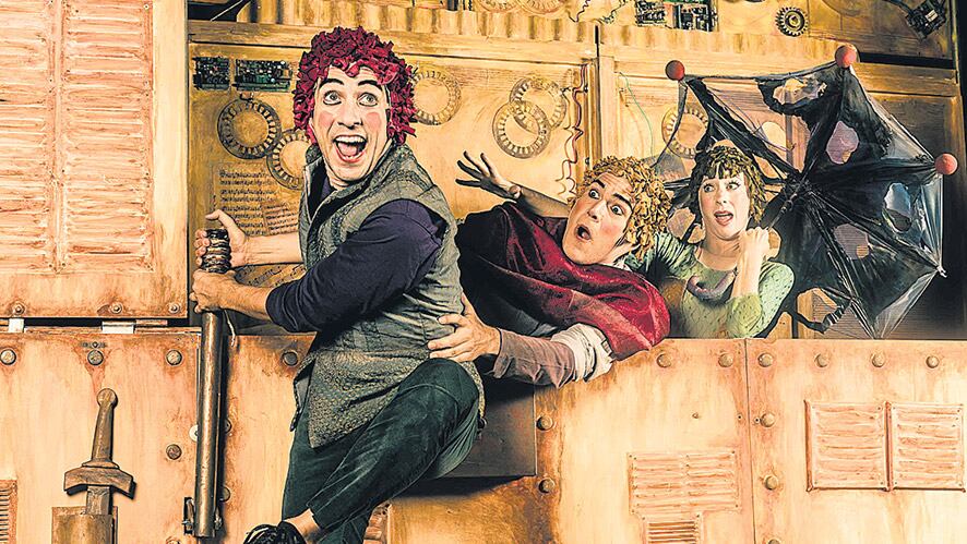 Aquel loco elenco Compañía Amichis. Virginia Kaufmann, Martín Palladino, Giancarlo Scrocco. Sábados y domingos a las 16.30. Centro Cultural de la Cooperación, Av. Corrientes 1543. Entradas desde $150.