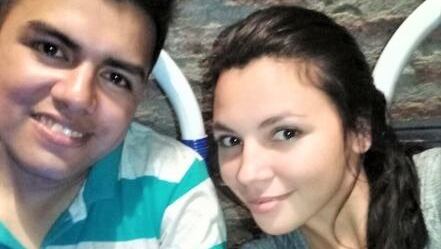 El femicida, Carlos Barrios, y su ex pareja Maribel Quiroz.