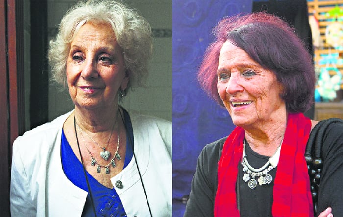 “Hay que tomar medidas, esperemos que el Presidente lo haga”, dijo Estela de Carlotto. Taty Almeida también rechazó los dichos de Centurión. 