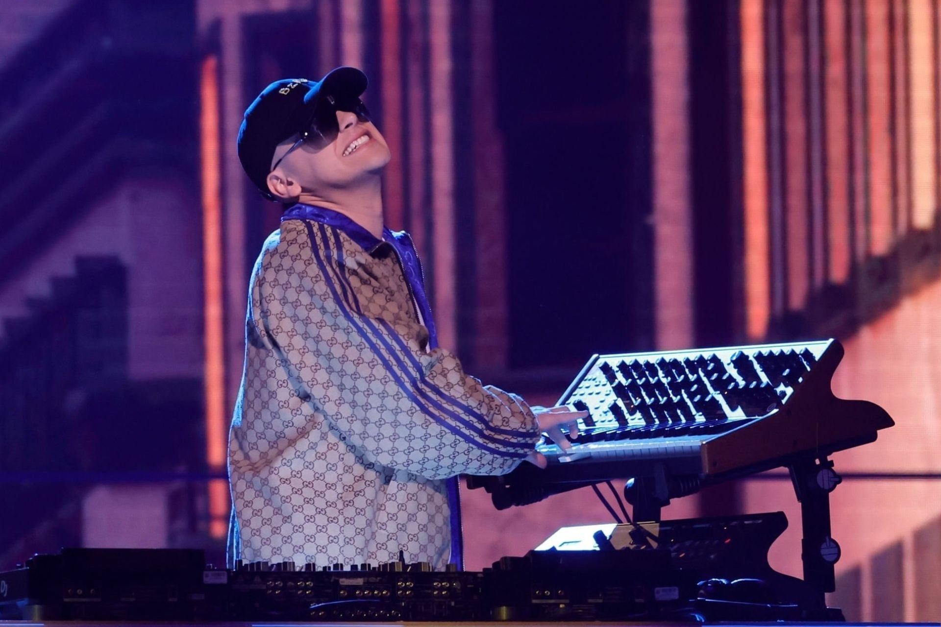 Bizarrap en la entrega de los Premios Grammy