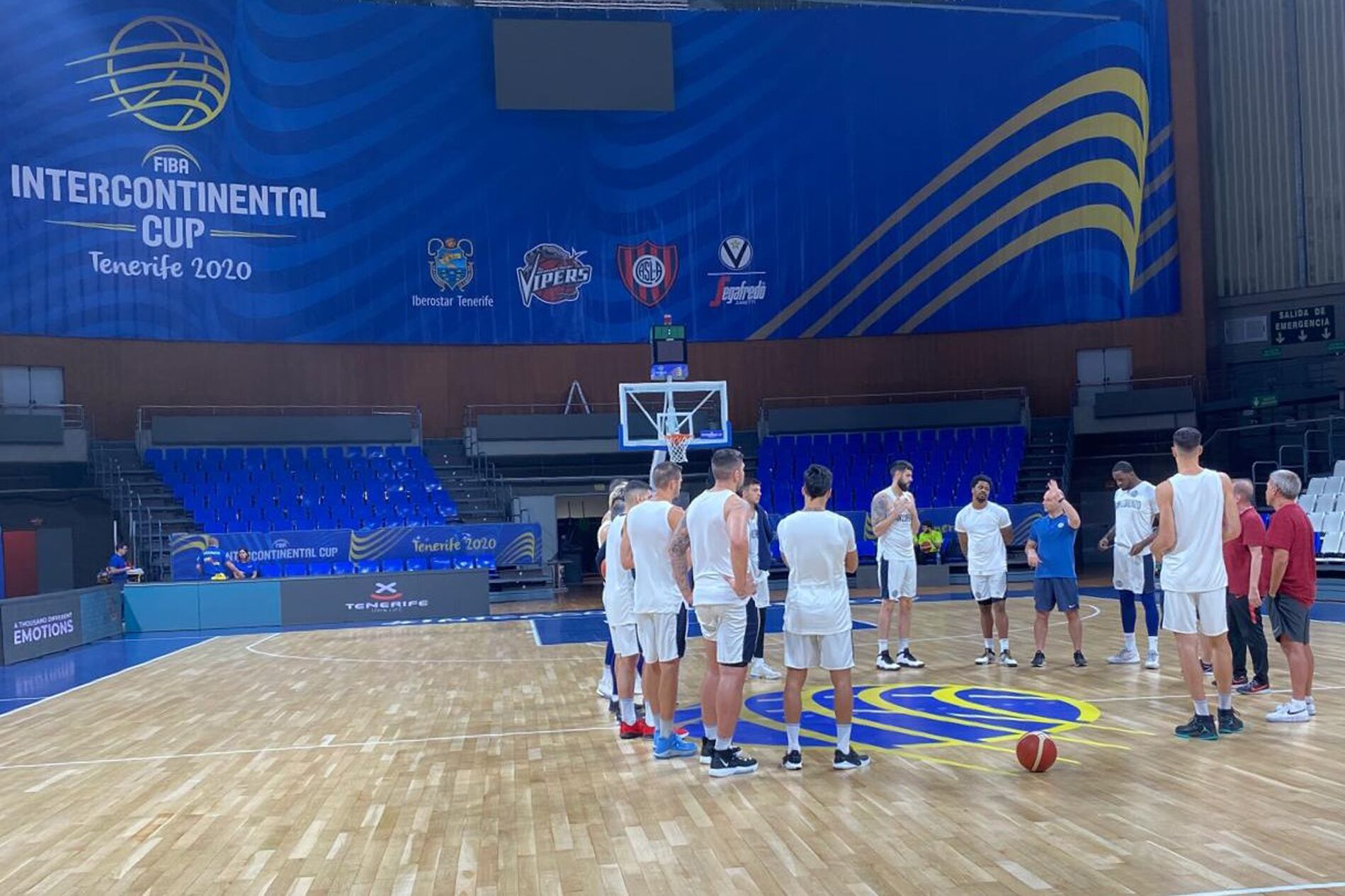 Práctica de San Lorenzo en Tenerife.