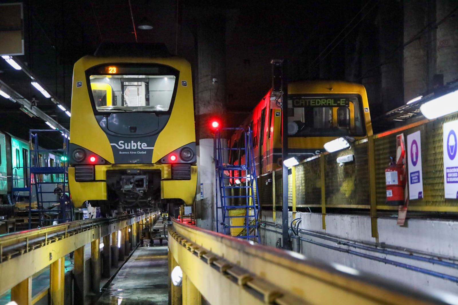 El gobierno porteño adelantó la reapertura de la Línea D del subte. Imagen: GCBA