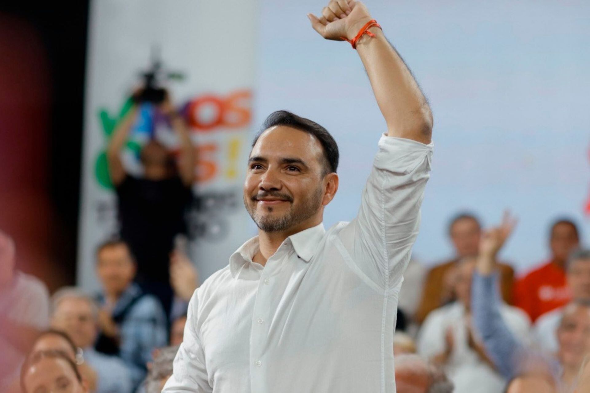 Juan Pablo Valdés, hermano de Gustavo, obtenía anoche el 51,6% de los votos.