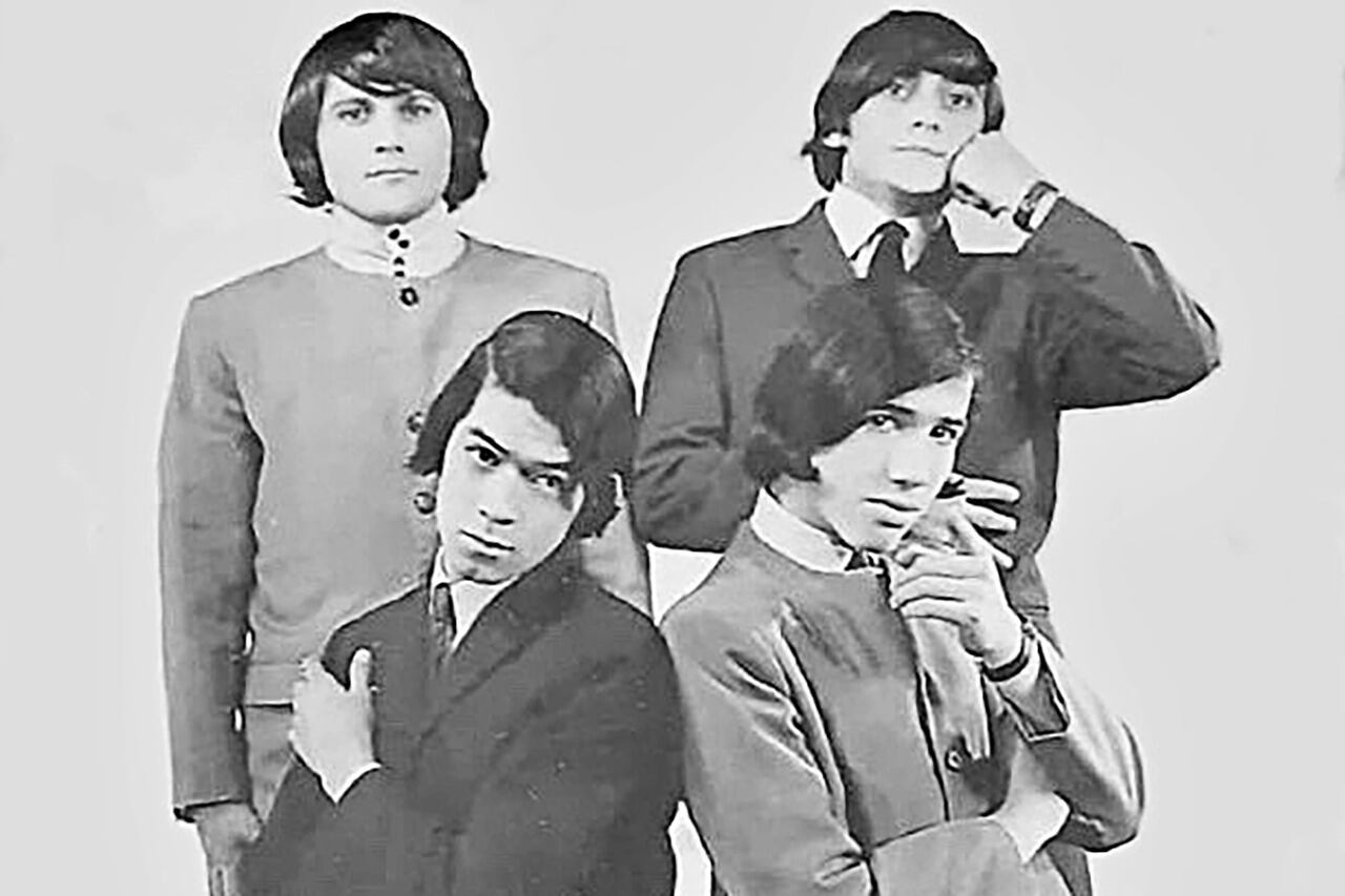 Foto promocional de The Seasons, que conservó Alejandro Medina.