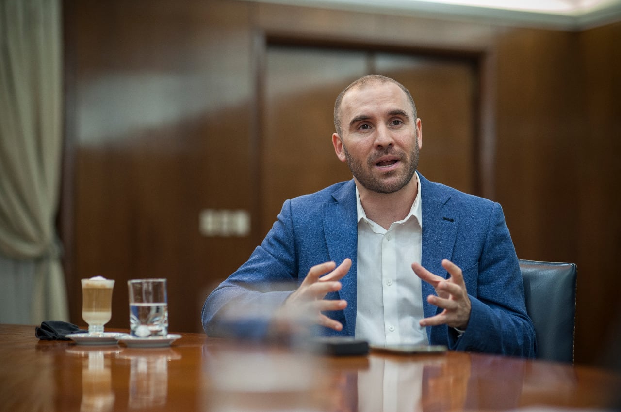 El ex ministro de Economía, Martín Guzmán.