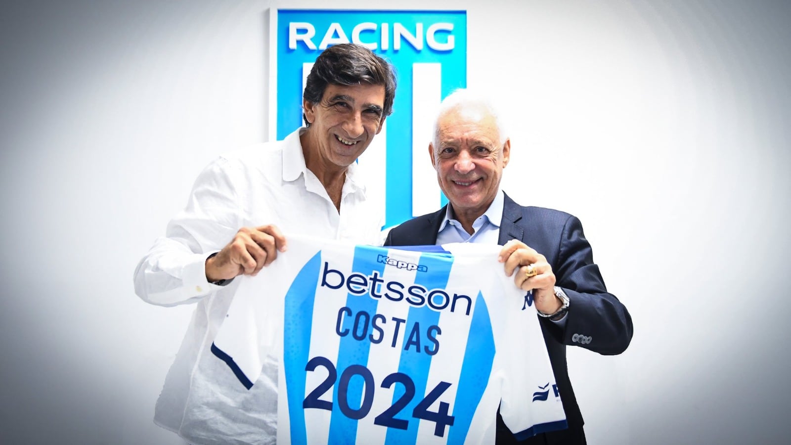Gustavo Costas y Víctor Blanco