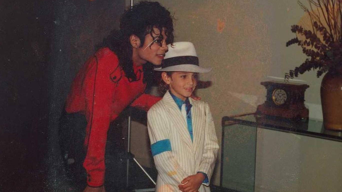 Jackson junto a Wade Robson, en la época en que se conocieron.