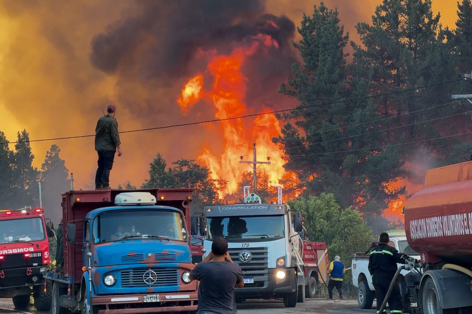Arde El Bolsón