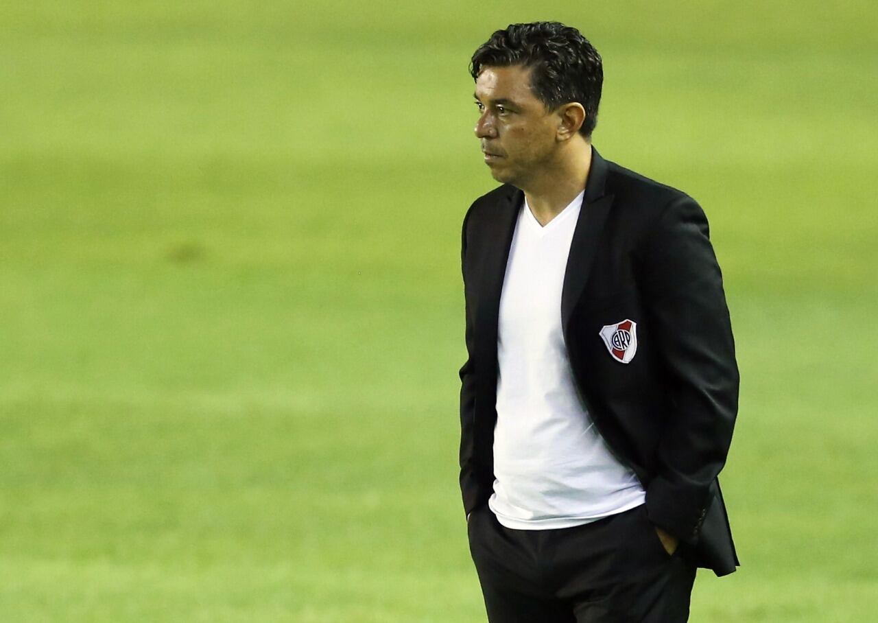 Marcelo Gallardo, DT de River.