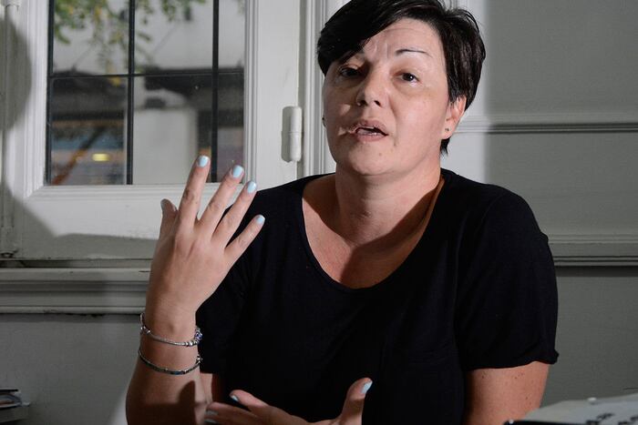 La fiscal Karina Bartocci.