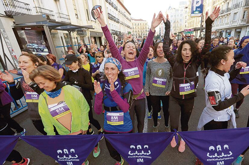 “Carrera feminista” en Bilbao este domingo, convocada por la comisión 8M.
