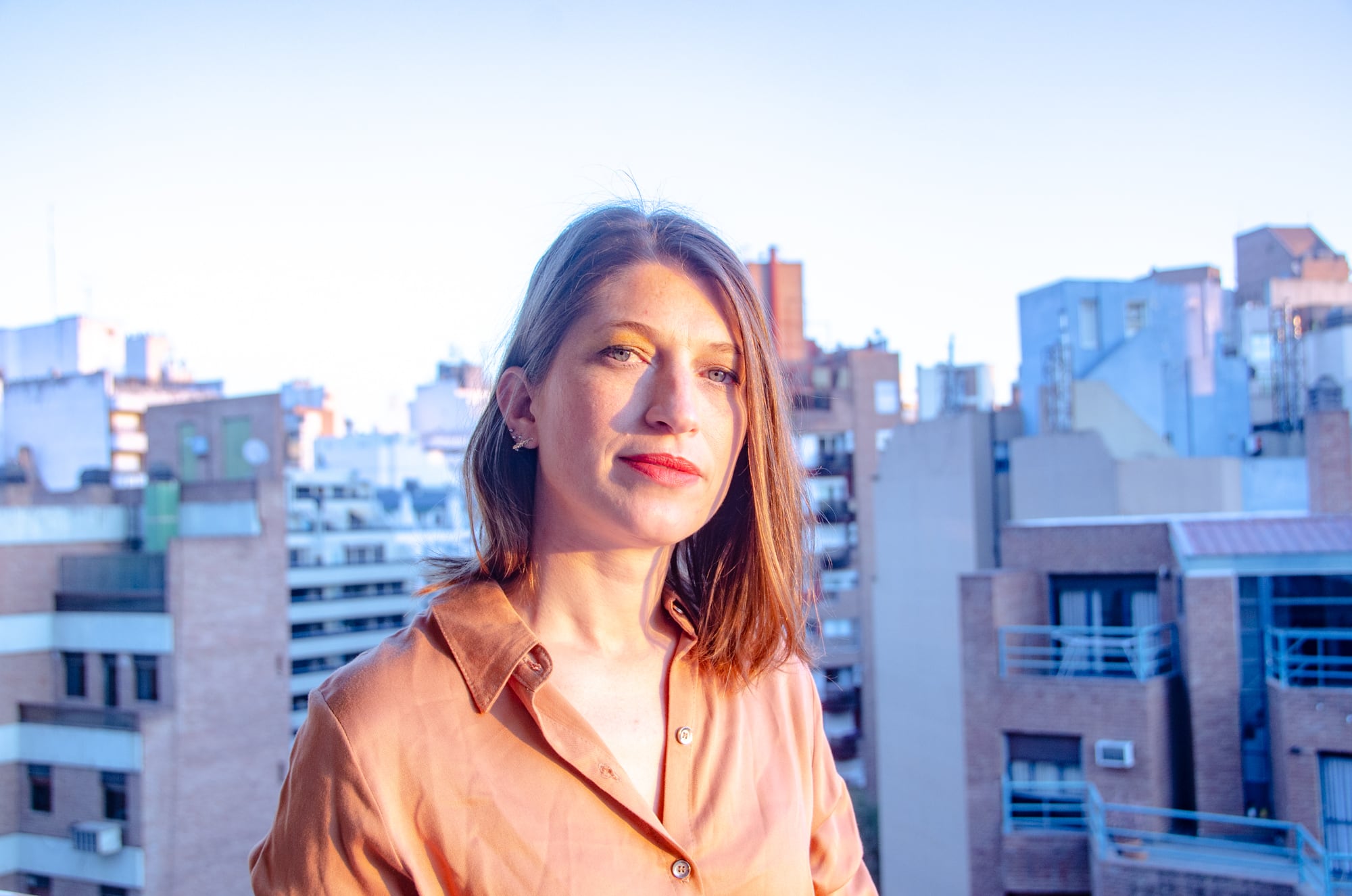 "En verdad, hablo sobre lo que sucedió en toda una comunidad", dice Garayalde 