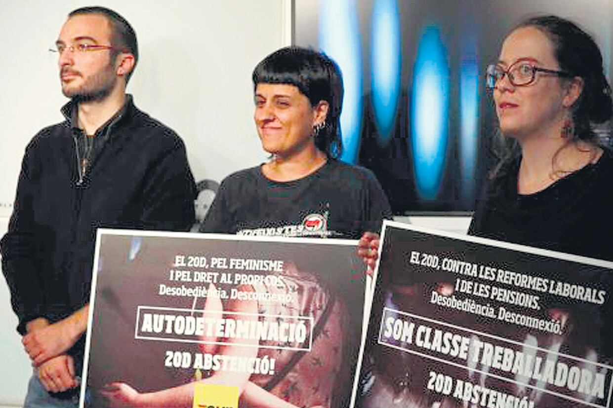 Los diputados del CUP hacen valer sus escaños dentro de la alianza independentista.