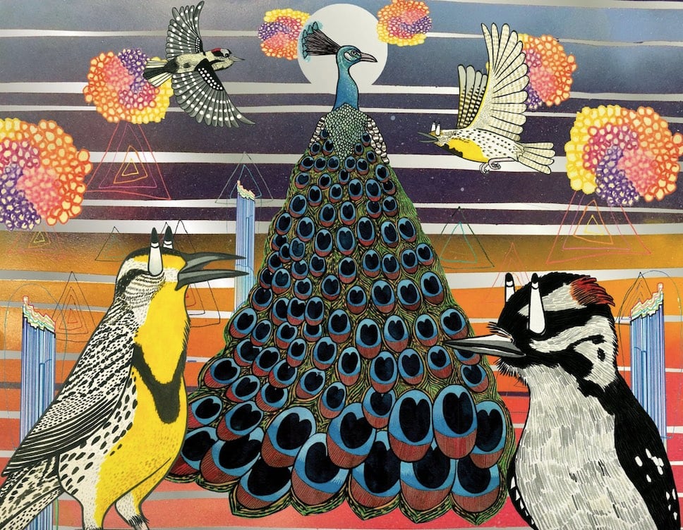 Un detalle de la portada de uno de los discos seleccionados