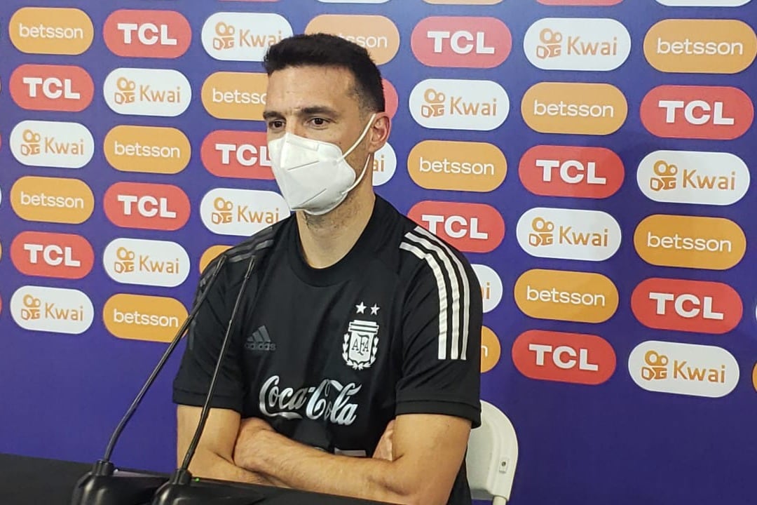 El conductor del seleccionado Lionel Scaloni