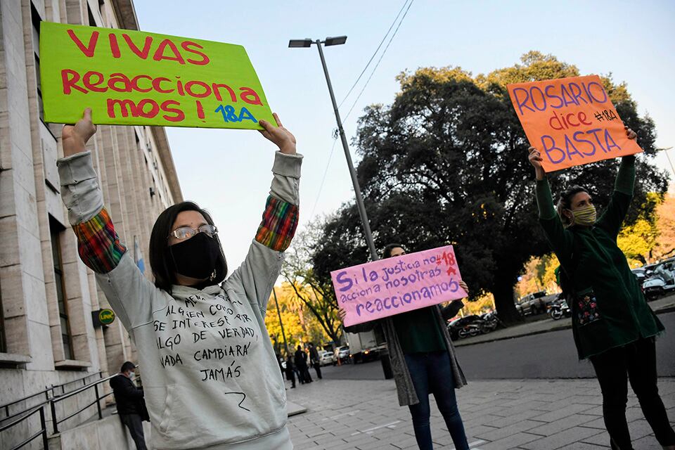 Organizaciones barriales y feministas acompañaron el reclamo de Melisa