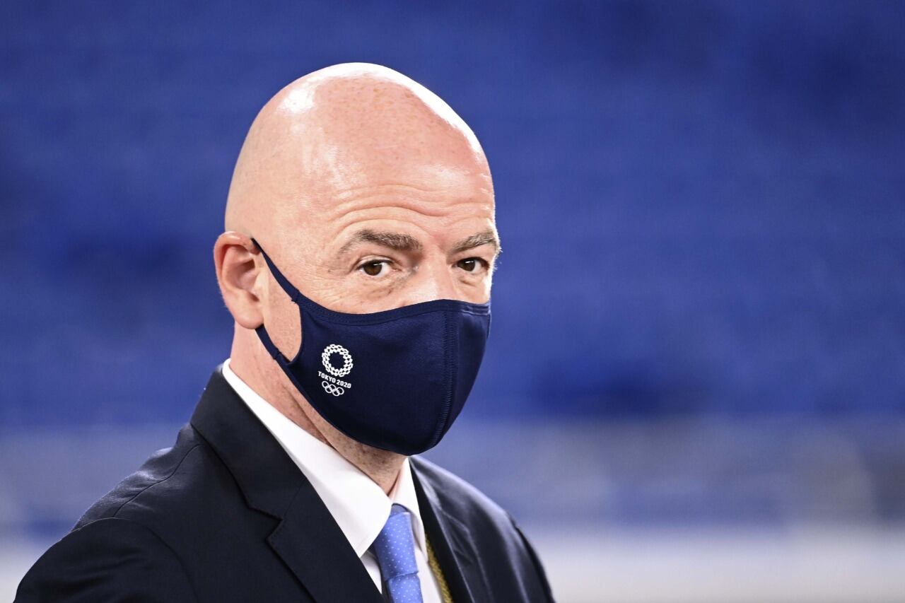 El presidente de la FIFA Gianni Infantino