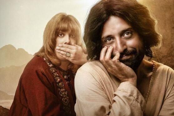 Los protagonistas de "La primera tentación de Cristo". La productora fue blanco de un ataque extremista. 