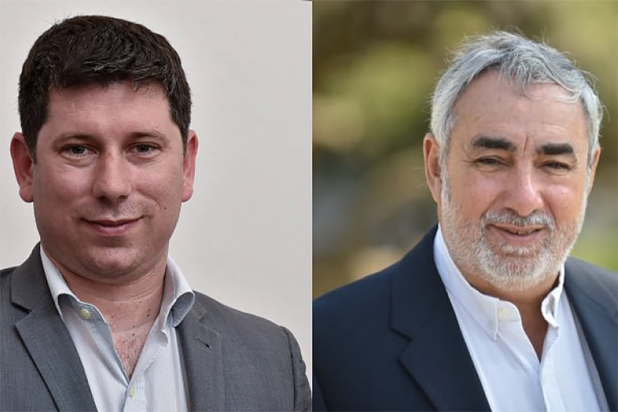 Pablo Domenichini y Miguel Fernández iniciaron una ronda de consultas para definir la estrategia.