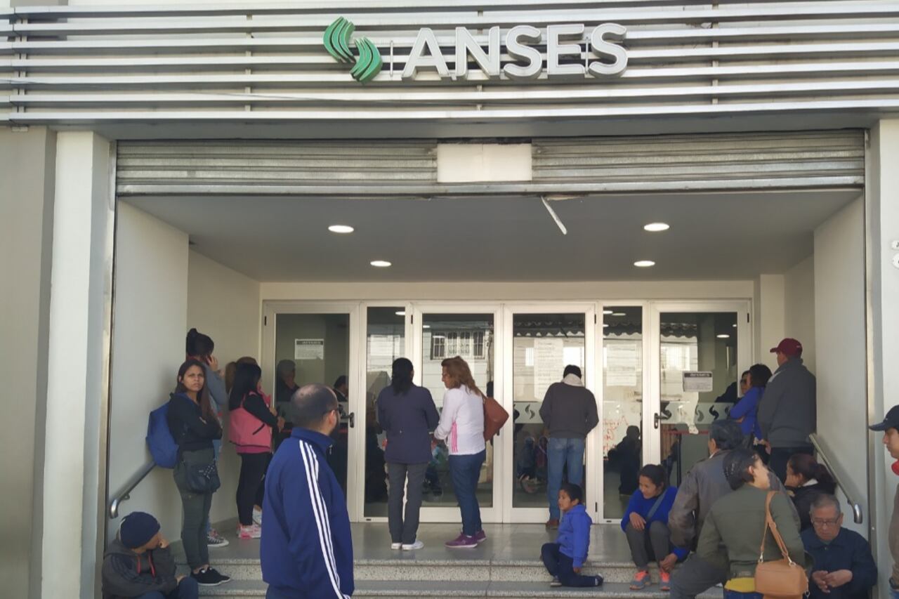 La sede de la Anses de calle Jujuy
