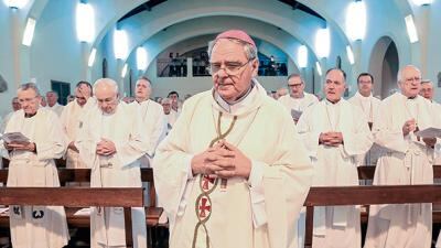 El obispo católico de San Isidro y presidente de la Conferencia Episcopal, Oscar Ojea.