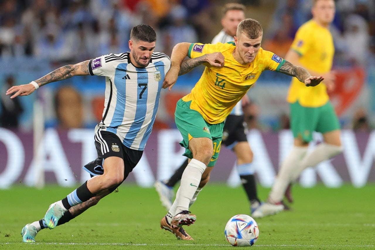 Rodrigo De Paul está teniendo un Mundial de menor a mayor