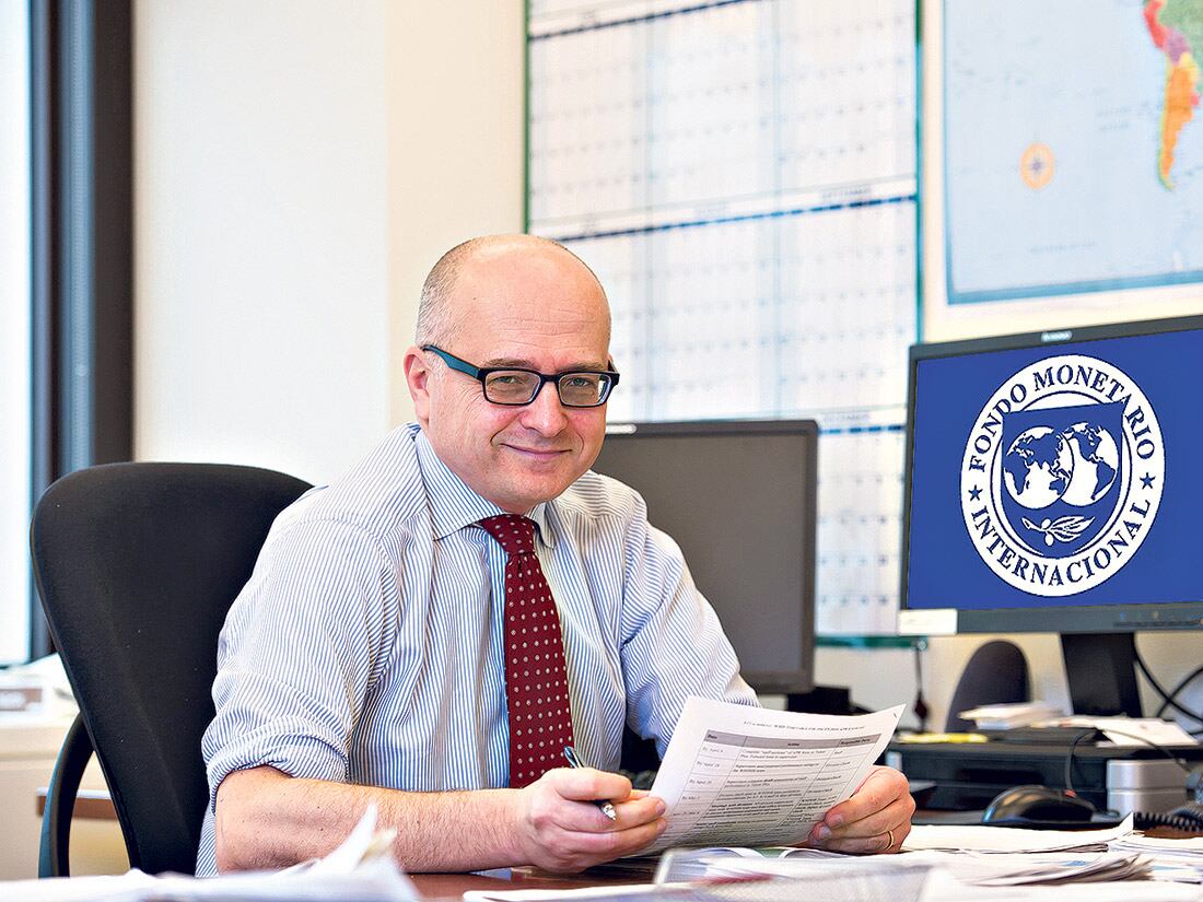 Roberto Cardarelli, jefe de la misión del Fondo Monetario Internacional.