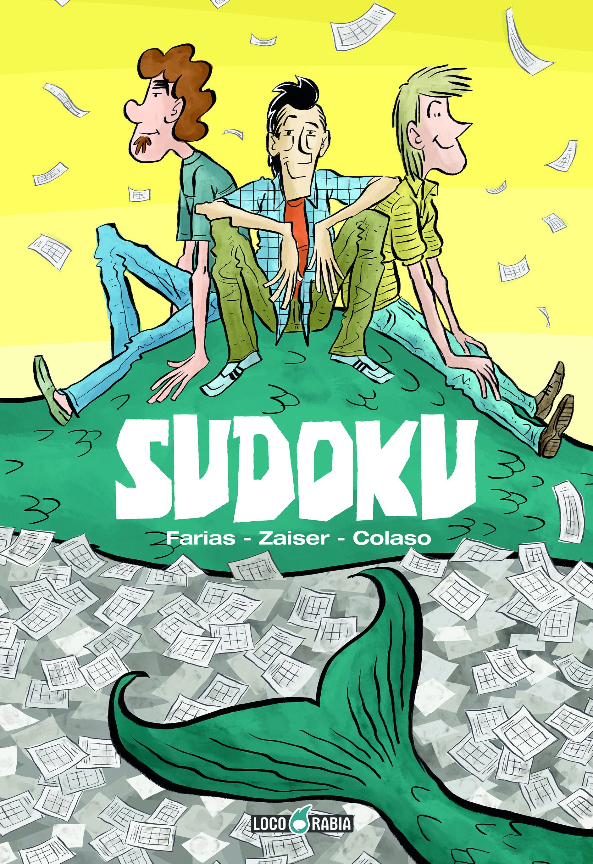 Pablo Coloso dibujó una novela gráfica.