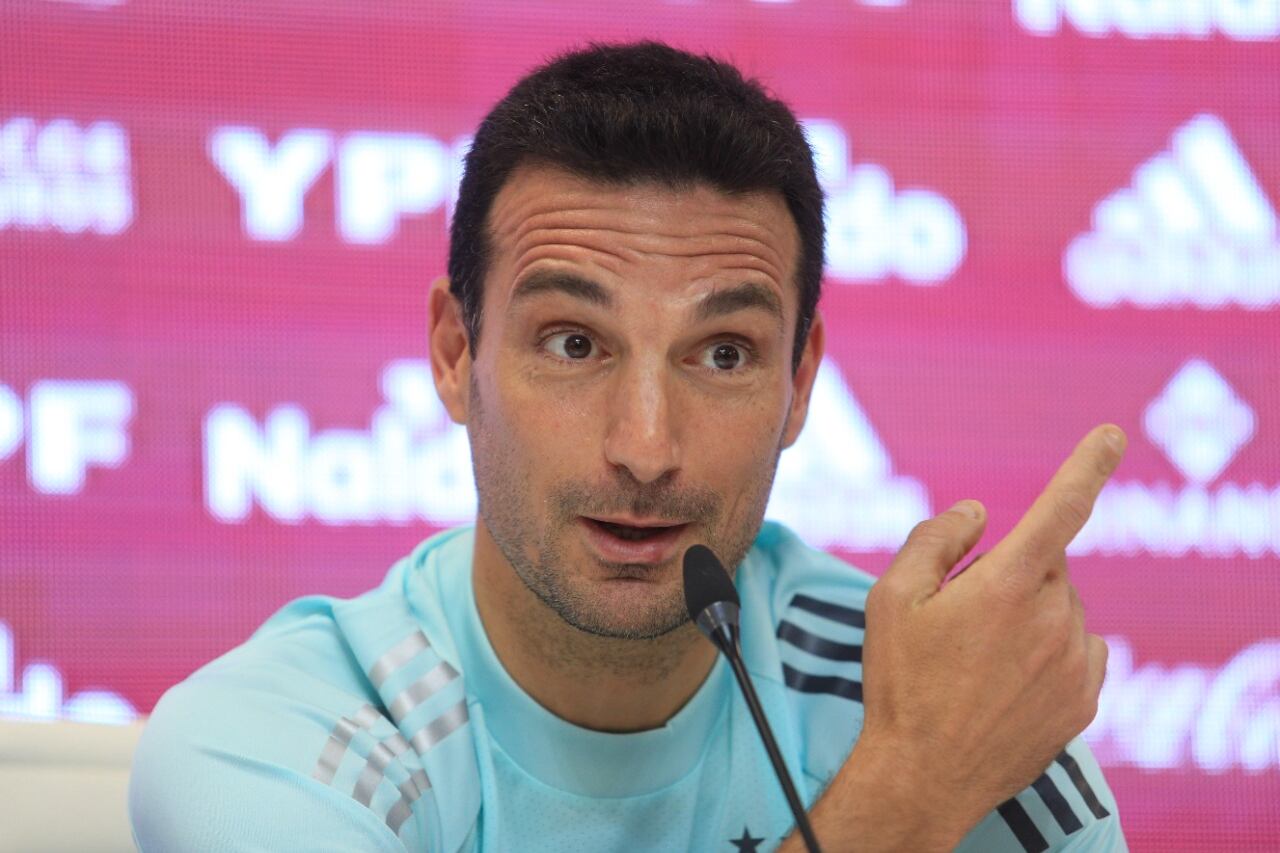 Scaloni se encuentra en Doha