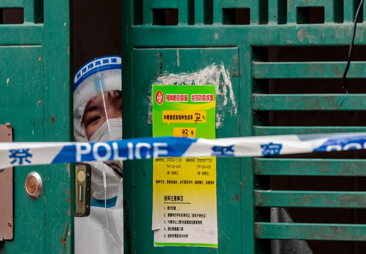 China continúa con su política de "Cero Covid" y estableció fuertes restricciones en Shenyang.