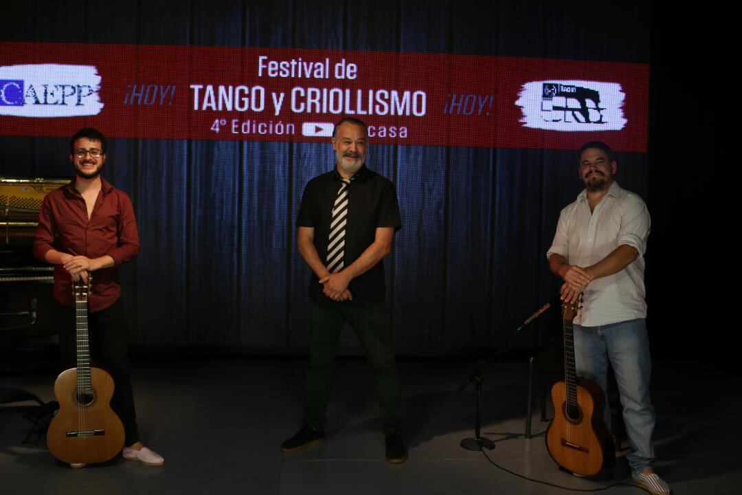Pablo Juárez Levar, el Chino Laborde y Juan Martin Scalerandi